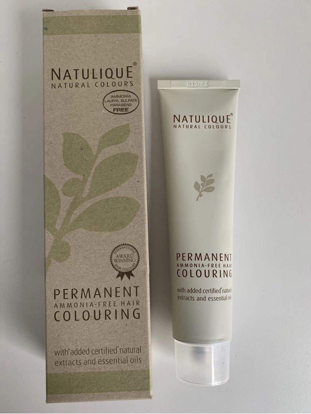 Natulique organic hair color lemon